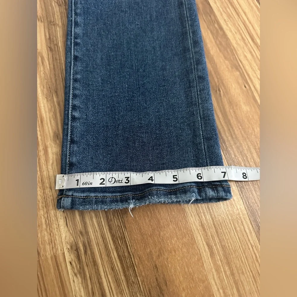 Risen Jeans High Rise Stretch Straight Leg Jeans Size 3/26 - Picture 8 of 10